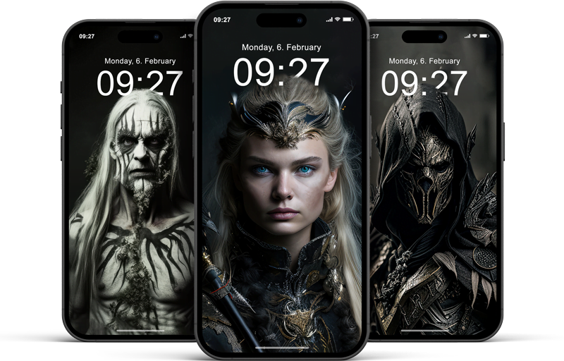 Dark Elf - The Legend of Valtyr 1 iPhone Fantasy Background Valtyr