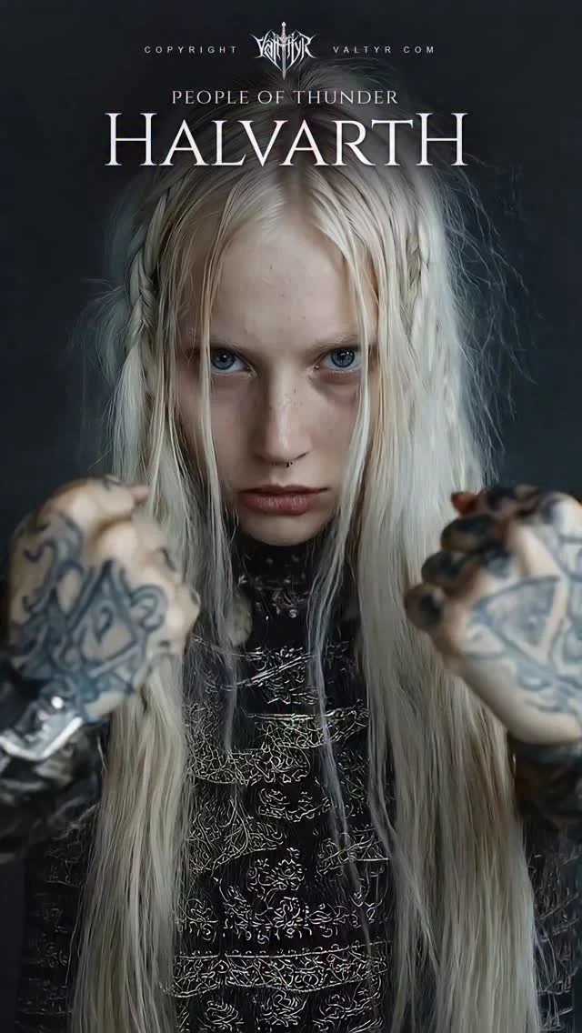 Meet the Halvarth Viking Warriors of the North, also known as people of Thunder! ⚔️👨🏻‍🦯⚡Part of the epic Valtyr Fantasy Saga 📚What secrets will their legend reveal?Join Me - Discover now!