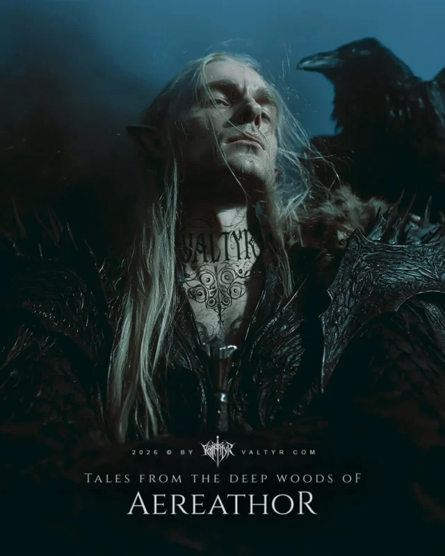 In the deep woods, the Dark Elves do not keep ravens as pets. They keep them as scouts... shadows with wings, eyes that miss nothing. When the ravens rest, the realm rests.So rest, wanderer. You have earned it.And a word from beyond the veil: the story is almost complete. After years of shaping this world - the manuscript of Valtyr - Legend of the Dark Elf, my dark fantasy novel of dark elves, ancient magic and forgotten realms, is entering its final chapter. Soon, the deep woods will open.Follow along - you are early, and the first to walk through the gates of Aereathor will know this world before the rest.To every soul already wandering these woods with me: thank you. You are the reason this tale gets told. 🤘🏻🍻👍🏻😊Have a good weekend - and may the ravens watch over you. 🜸📖 DE/AT/CH: Die ganze Geschichte auf Deutsch - Link in Bio🌍 Global: Enter Aereathor at darkelf.com#darkfantasy #fantasyart #bookstagram #fantasybooks #darkelf
